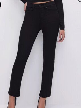 Good American Good Curve Straight Jeans size 16 new with tags